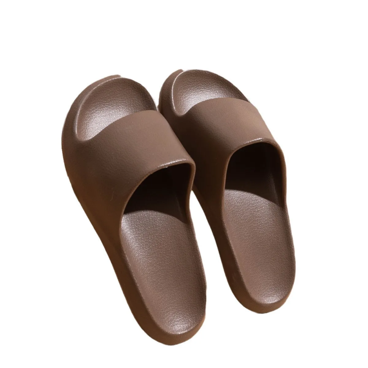 2024 Men Sandals Flip Flops Women Slippers Solid Color Simple Non-Slip Soft Sole Slides Shower Slippers Outdoor Couple Shoes Man