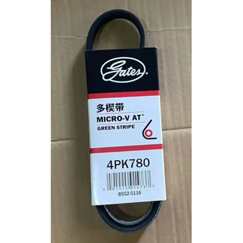 Para mazda/mitsubishi/daihatsu/honda v-cintos com nervuras 4pk780 para daihatsu honda mazda mitsubishi