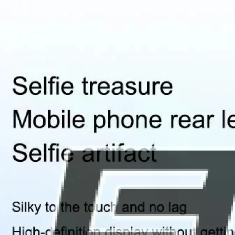 Mini Wireless Magnetic Phone Screen Projector Mobile Phone Rear Camera Selfie Video Camera For Vlog Live Selfie Screen
