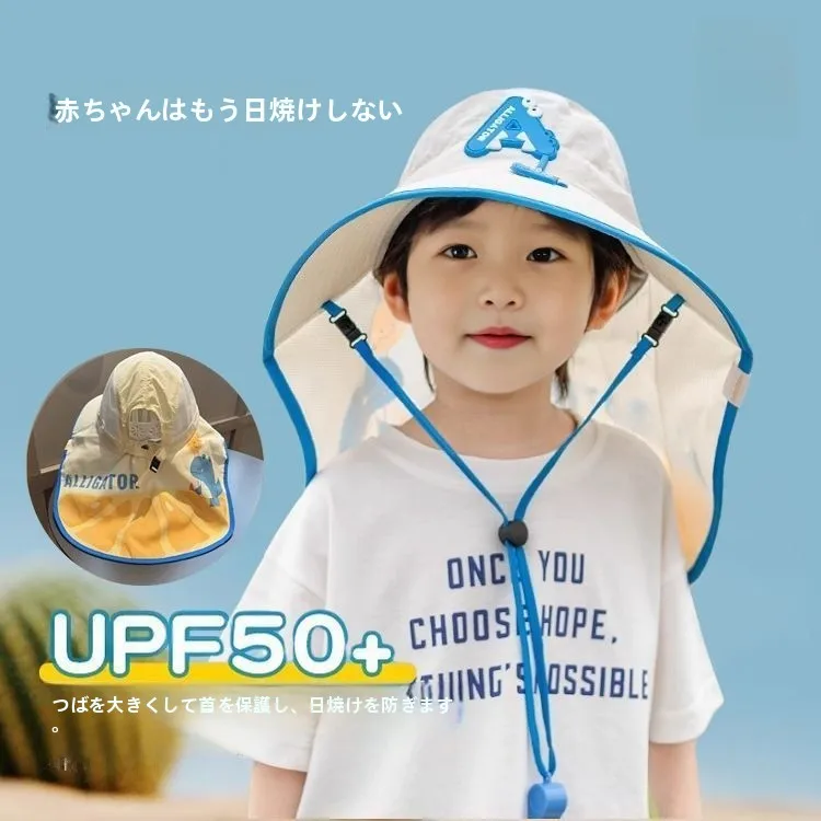 chapeu-infantil-com-protecao-uv-aba-larga-comprimento-ate-o-ombro-protecao-solar-para-praia-bone-de-pescador-meninos-meninas-acessorios-de-verao-para-bebes