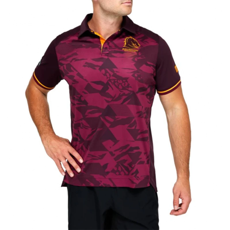 2024 Brisbane Broncos บ้าน/ออกไป/ANZAC-ROUND-JERSEY การฝึกอบรม