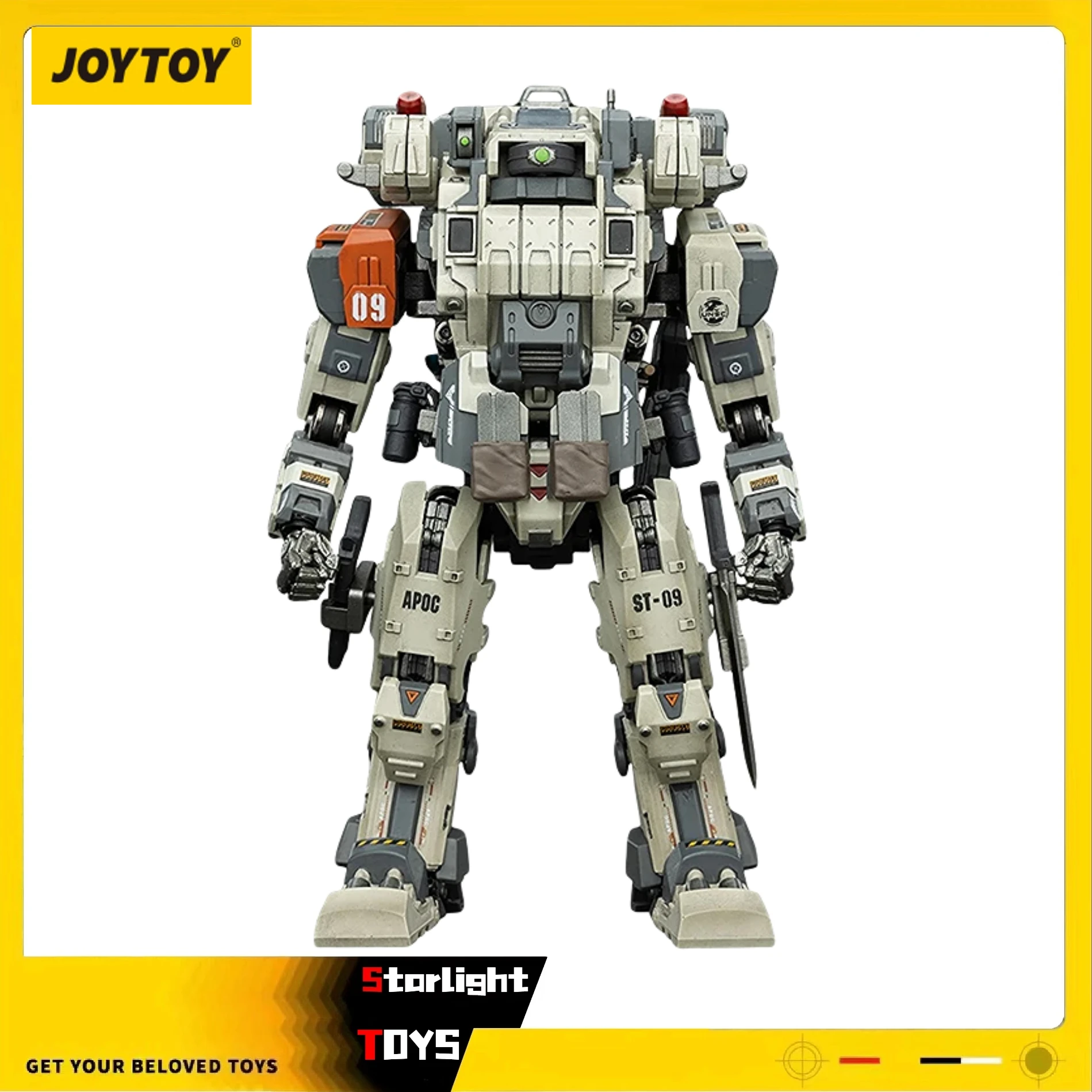 

Коллекционная фигурка-механический человек JOYTOY APOC Series Bedrock Albus, стандартный боевой тип