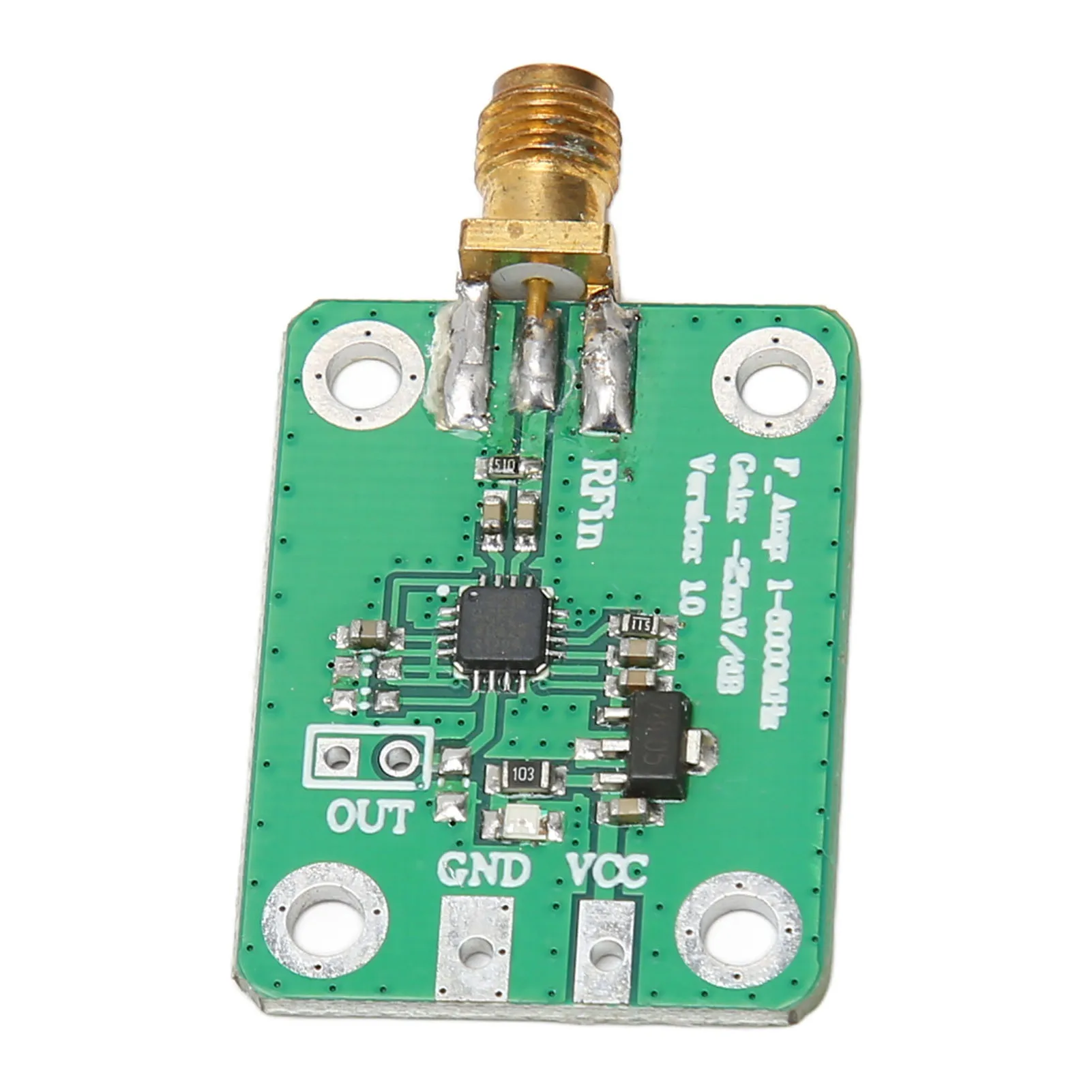 Ondersteuning voor logaritmische detector Automatisch gebruik RF-vermogensmeter Plug and Play Groot dynamisch bereik AD8317-chip voor signaalvermogensmeting
