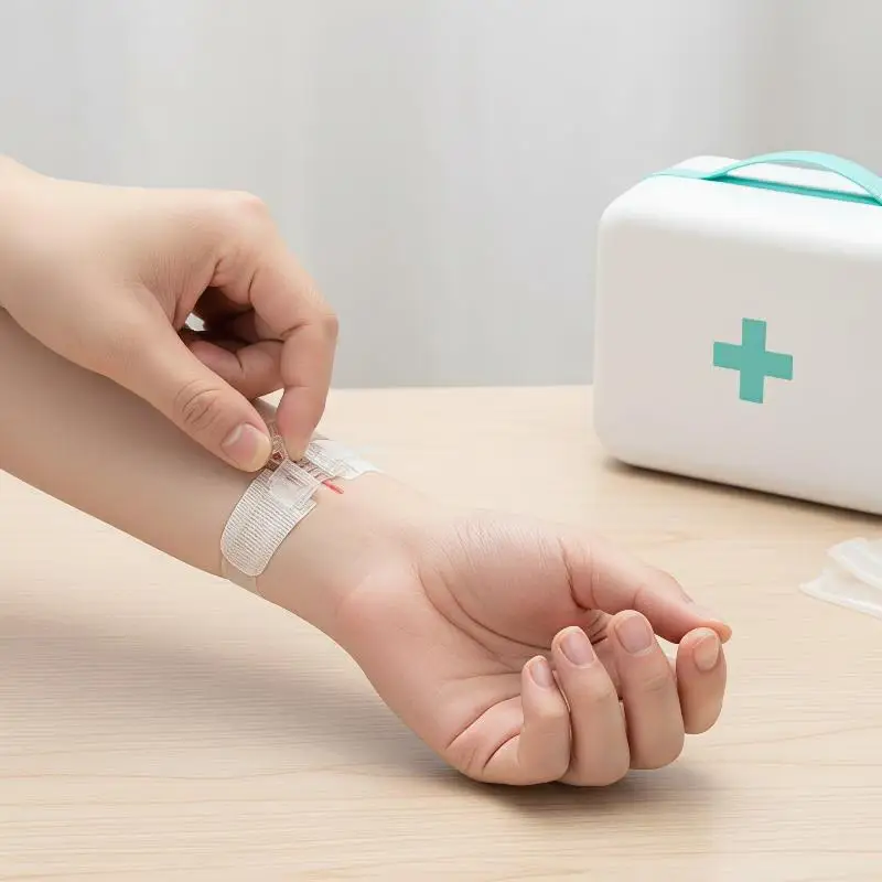 Zipper Band-aid Painless Wound Closure Device Suture-free Wound Dressing Patches Zip Suture Reducer Band Aid Outdoor Portable