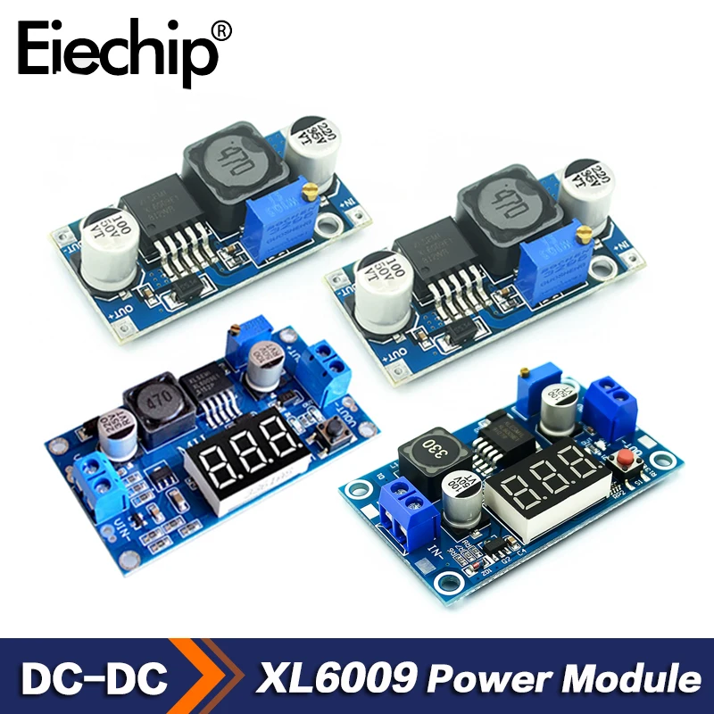 XL6009 moduł Boost dc konwerter dc zwiększony moduł zasilania wyjście regulowane, LM2577 moduł Step-Up konwerter DC płyta konwertera DC