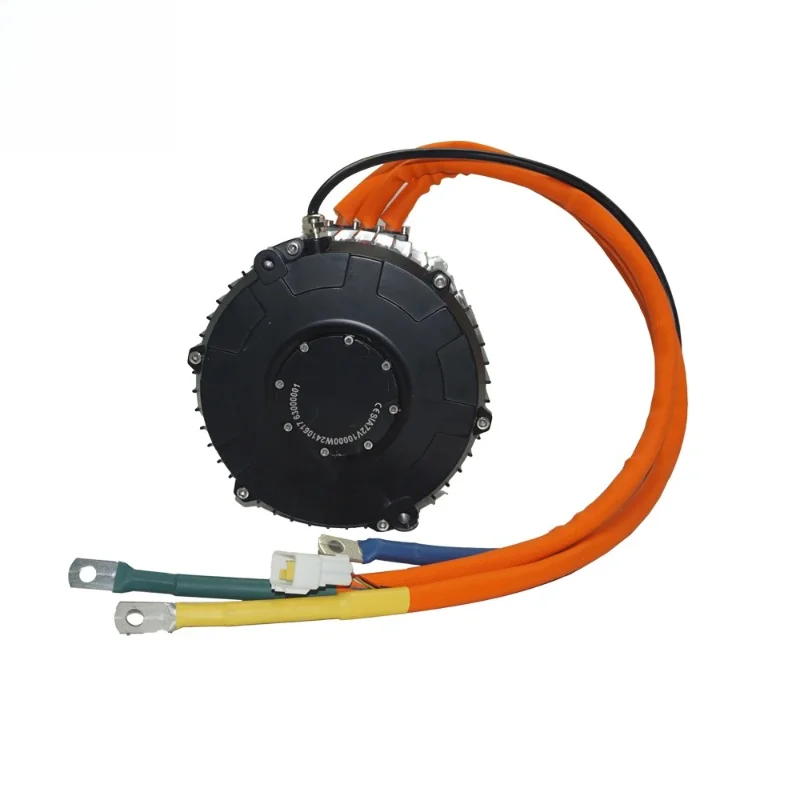 QSMOTOR 165 10000W 72V 50H Hall And Encoder PMSM Mid Drive Motor For Light Bee