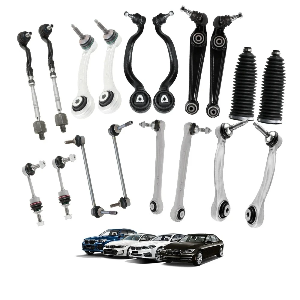 For Womala 18Pcs OE# Suspension Arm Kit Control Arm Tie Rod End Sway Bar Link for BMW E70 X5
