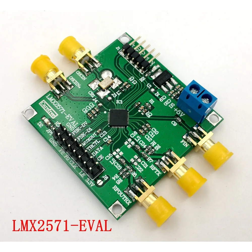 Low Phase Noise, Low Power, Phase Locked Loop LMX2571 Signal Source, RF Source, FM Transmit, Sweep