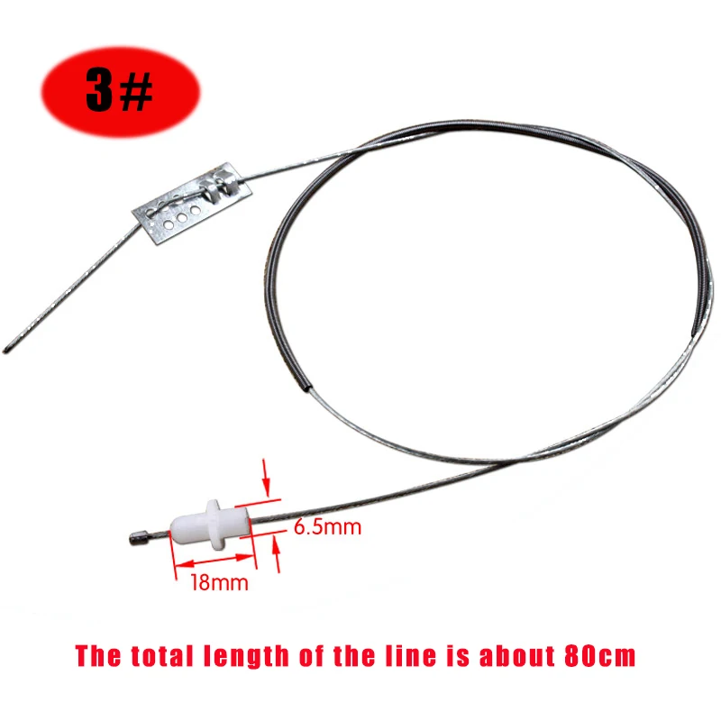 Linha de freio da máquina de lavar cabo de freio para máquina de lavar acessórios do cabo do disco de freio fio de aço
