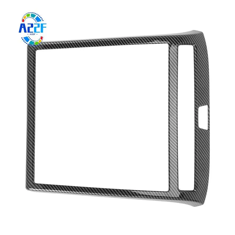 

A22F-автомобильное углеродное волокно, АБС-пластик, навигационная рамка, декоративная крышка, наклейки для Hyundai Tucson L Nx4 2021 2022