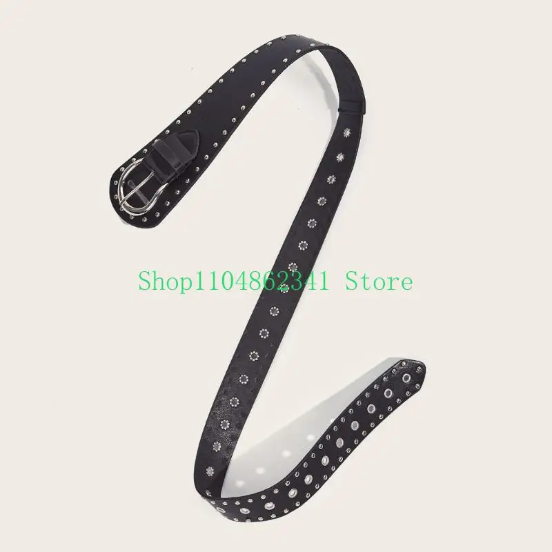 5ASD حزام الخصر للسيدات من المألوف بوشر بانك بانك سدودة حزام زخرفي