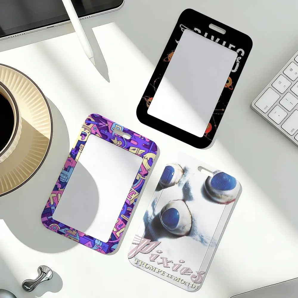 

Band P-Pixies Card Holder Student Campus Meal Cards Public Transport Subway Cardcase