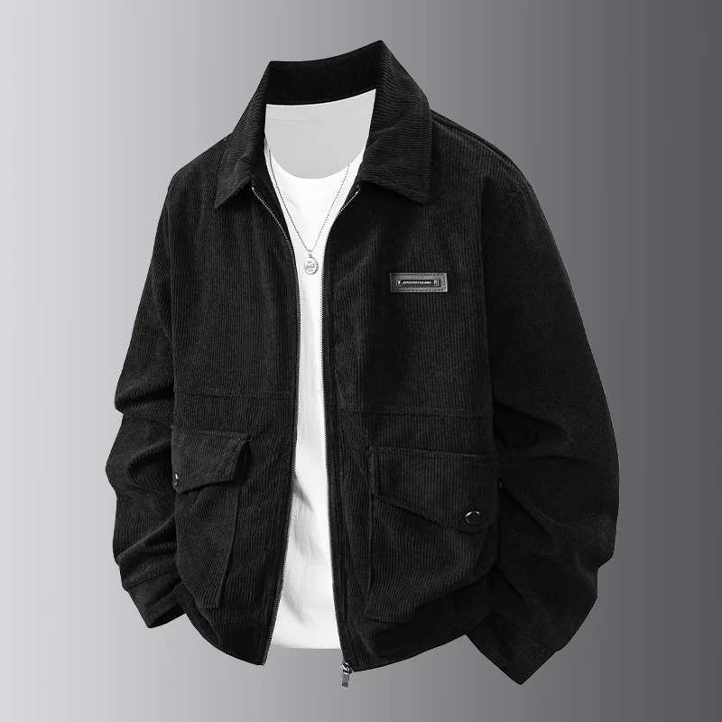 Classic Fashionable Simple Casual Jacket Skin-Friendly Trendy Versatile for Spring Autumn 2025