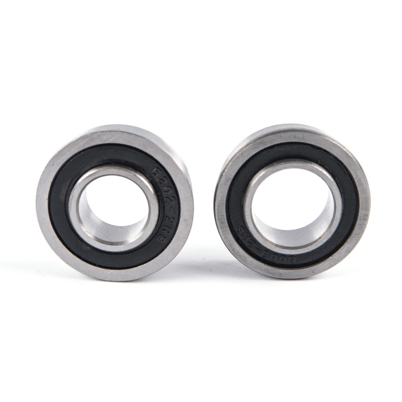 Łożysko F6202 F6202RS F6202-16-2RS 13x35x11MM kołnierz ABEC-1 miniaturowy wózek ogrodowy z głębokim rowkiem kulkowe uszczelnione łożysko taczki — zdjęcie 7