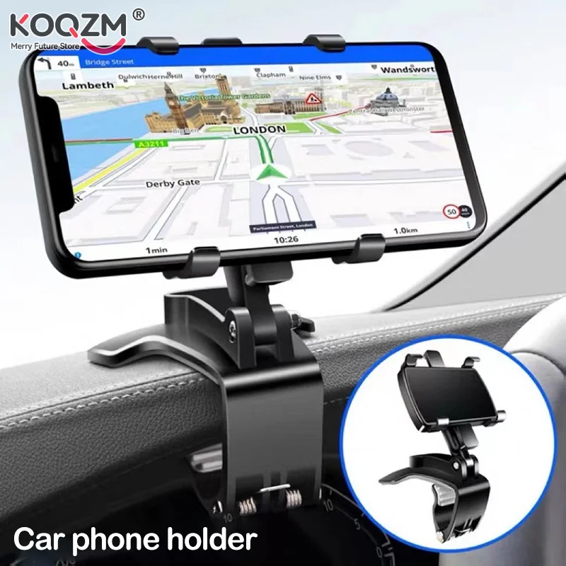 

Car Mobile Phone Mount Car Multi-function Instrument Cluster Mobile Phone Holder Rearview Mirror Navigation Bracket Support
