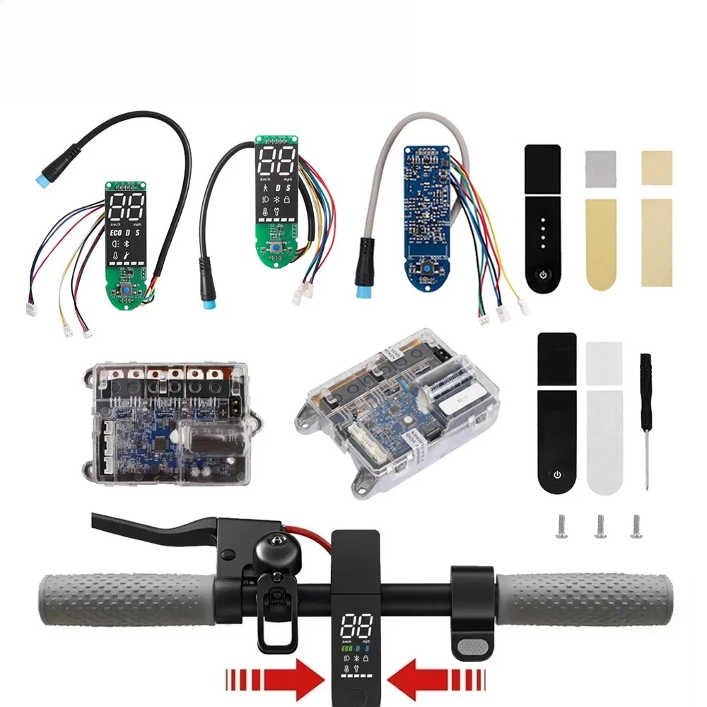 Electric Scooter Motherboard Controller Dashboard for Xiaomi M365 Pro 1s Pro 2 BT Circuit Board Display Panel Screen Case Cover