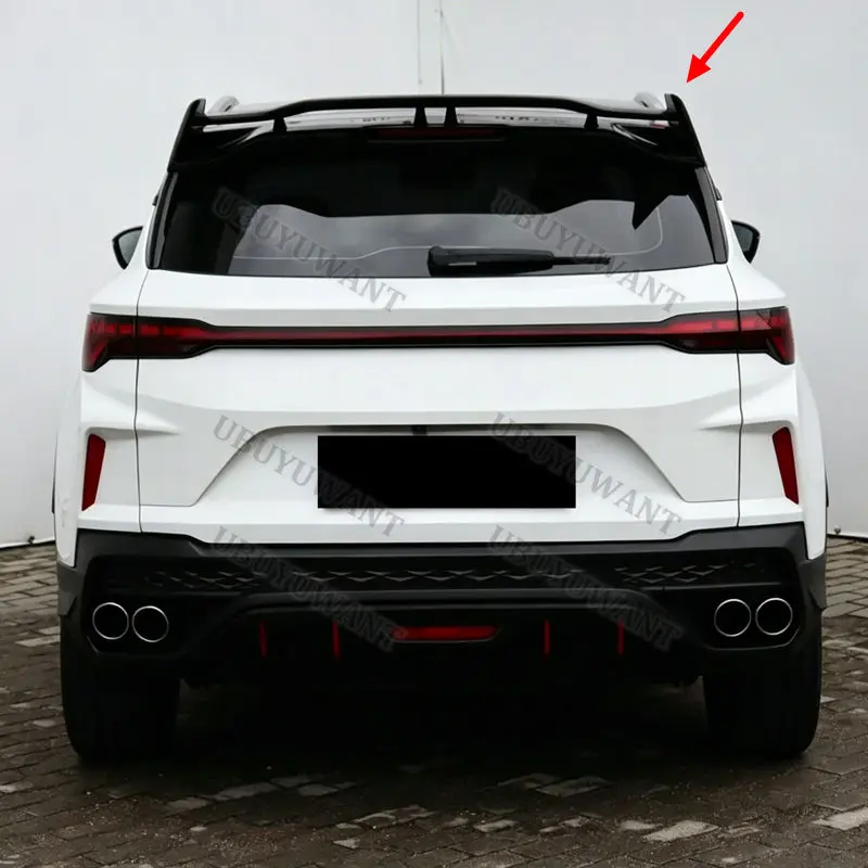 For Geely COOLRAY 2019-2022 X50 High Quality ABS Car Rear Spoiler Wing Trunk Lip