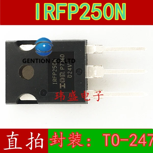 

10PCS IRFP250NPBF field-effect tube IRFP250N 200V/30A TO-247 in stock 100% new and original