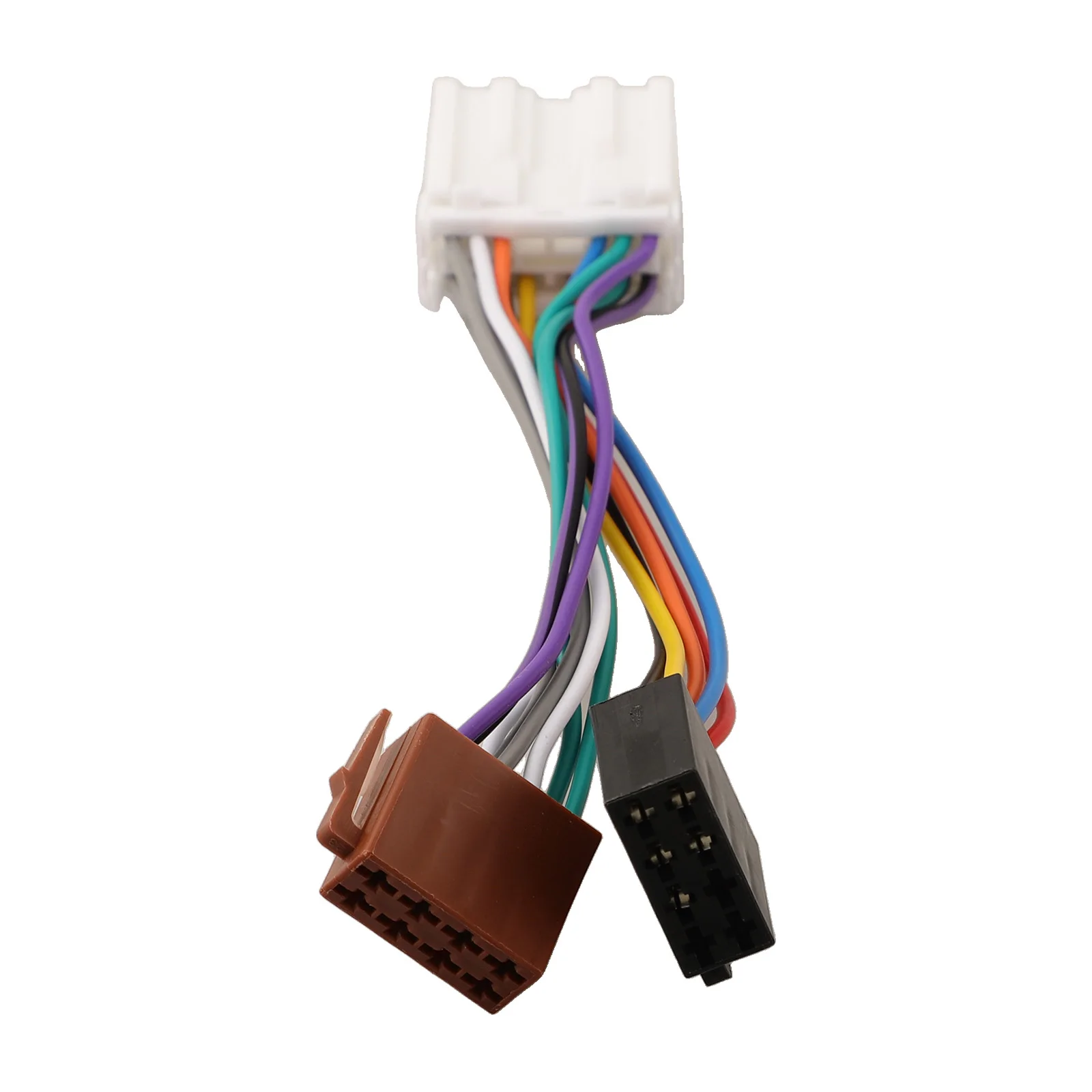 For Mitsubishi 1995-2006 for iso Radio Harness Car Adapter Reliable Performance Wear-Resistant ABS Material For