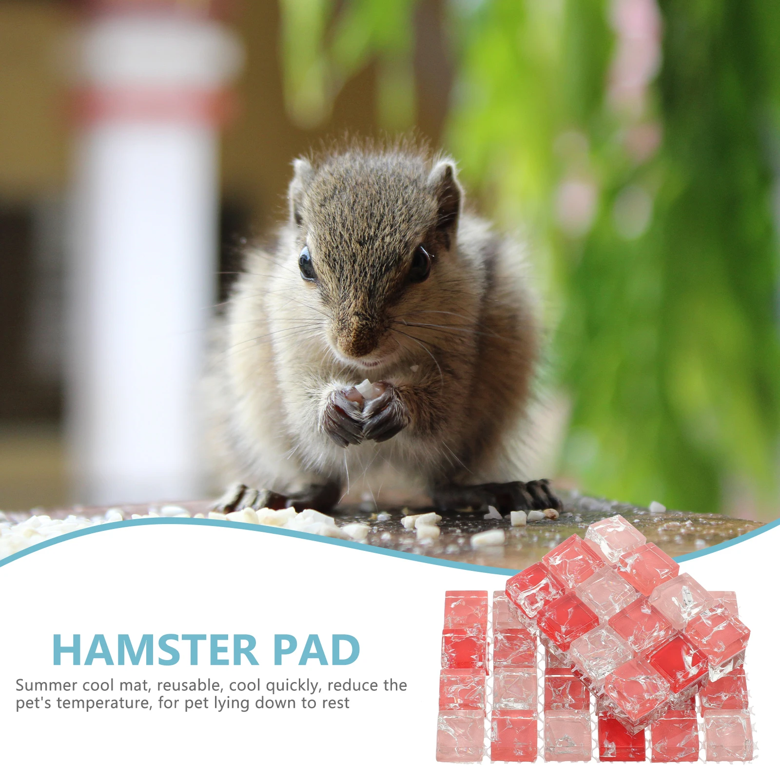 

Cool Mat Pet Cooling Pad Bed Little Bedding Small Animal Hamster Summer Chinchilla