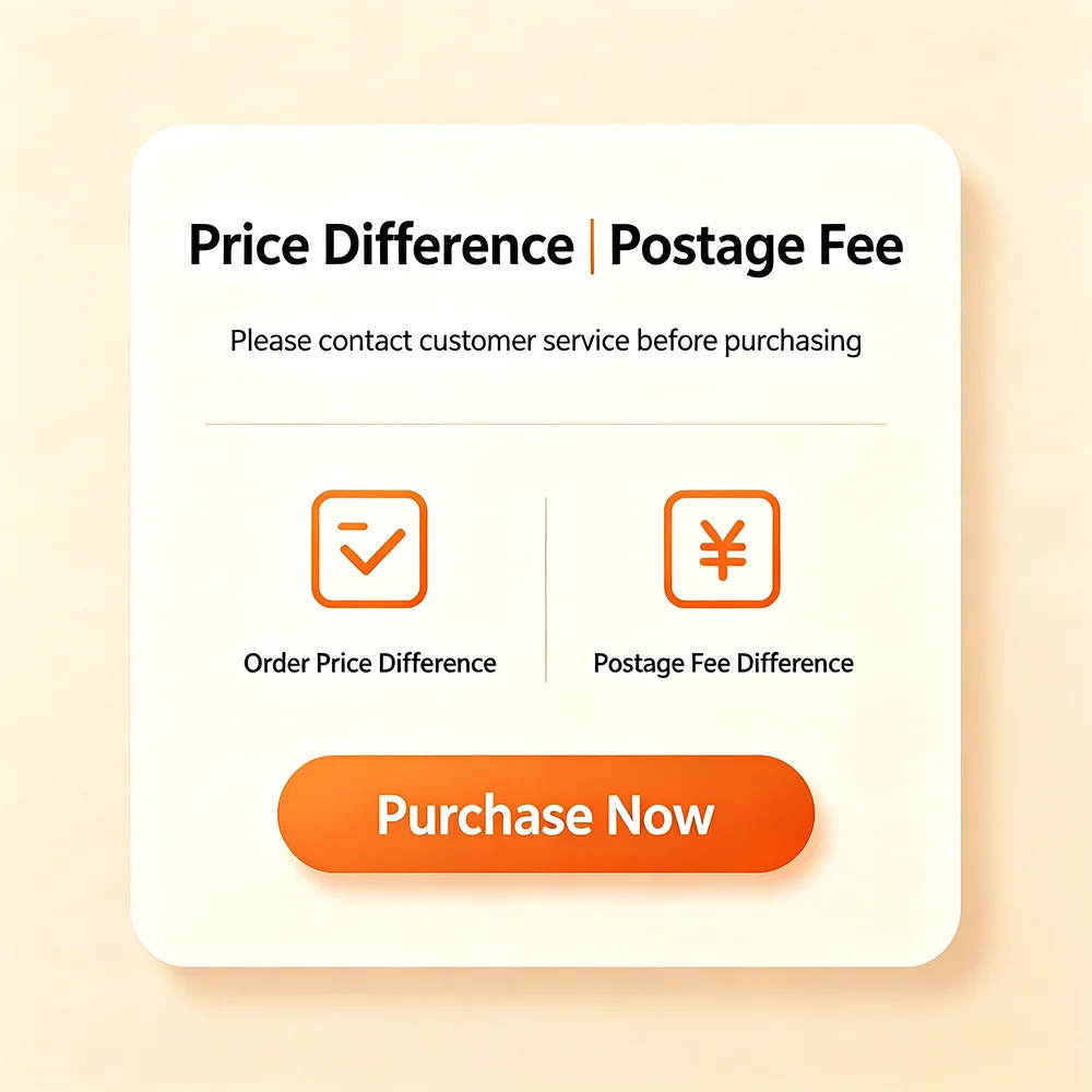 

Extra Shipping Fee & Custom Order Price Difference Supplementary Payment Link