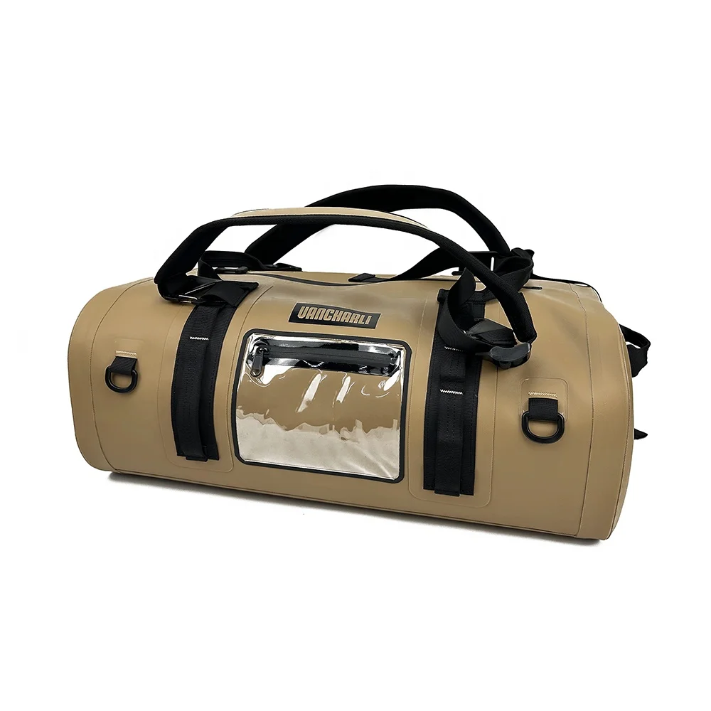 

Большой, прочный, полностью водонепроницаемый рюкзак 2-в-1 для путешествий и кемпинга, подходит для катания на лодках и мотоциклах.