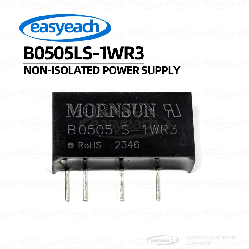 B0505LS-1WR3 DC-DC Power Module Fixed-voltage input: 5V Isolated, non-regulated single-channel output: 5V