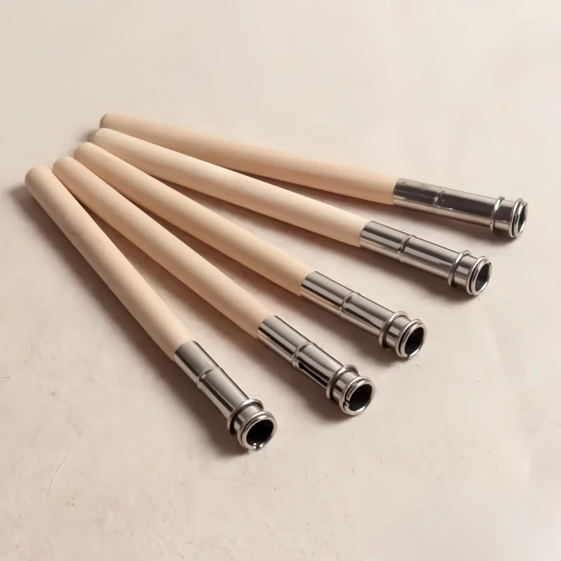 Single-ended pencil extender paintbrush extender Wooden pole pencil extender pencil holder