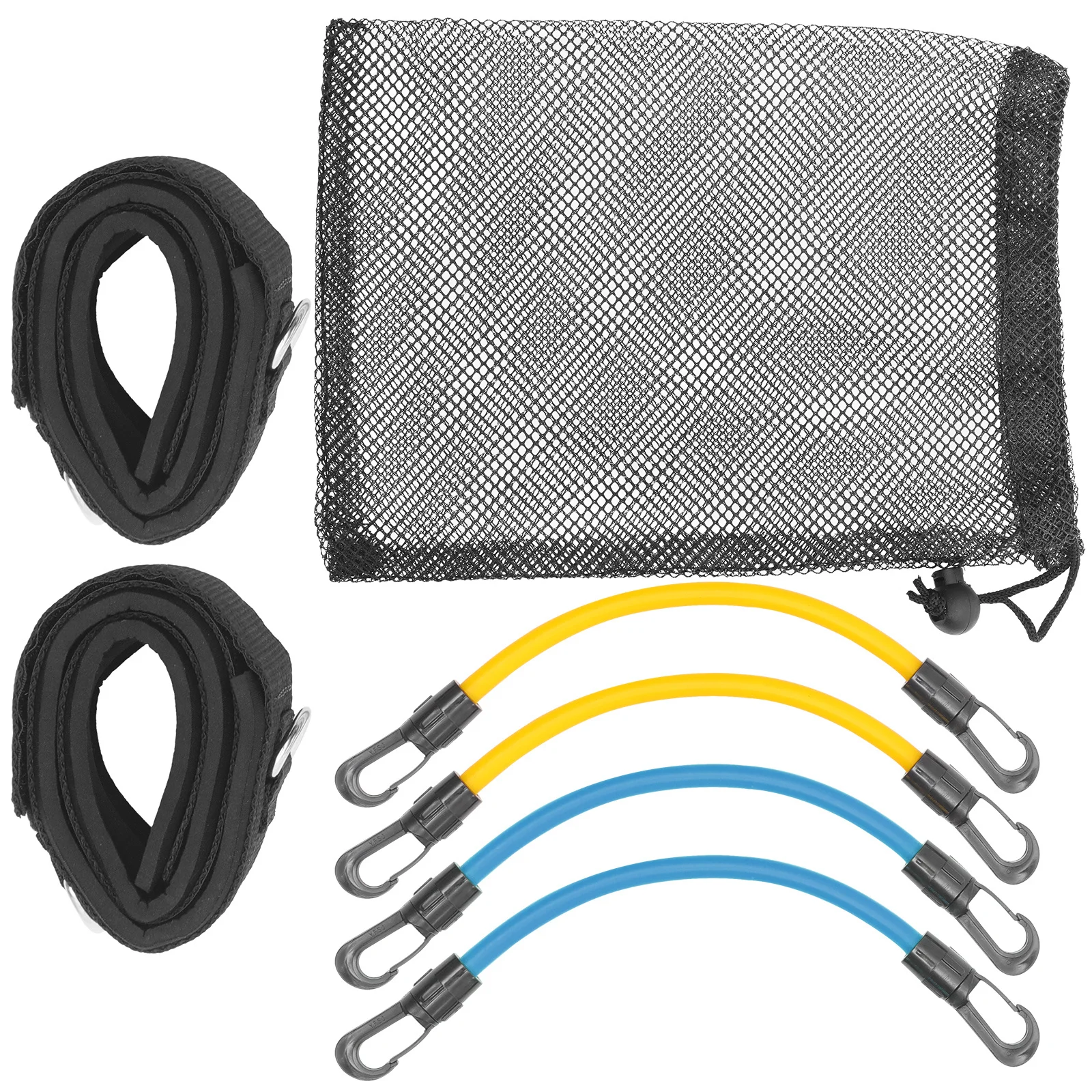 

1 Set Of Adjustable Ankle Resistance Bands For Basketball Training Lightweight Leg Lifting Trainer Strap Wear-Resistant Exercise