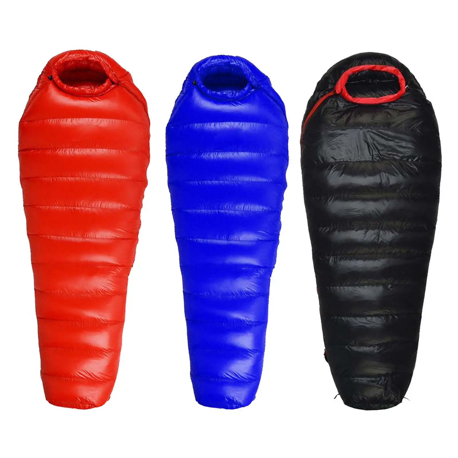 Waterproof Duck Down Sleep Bag Thermal Mummy Sleeping Bag Winter Camping Hiking