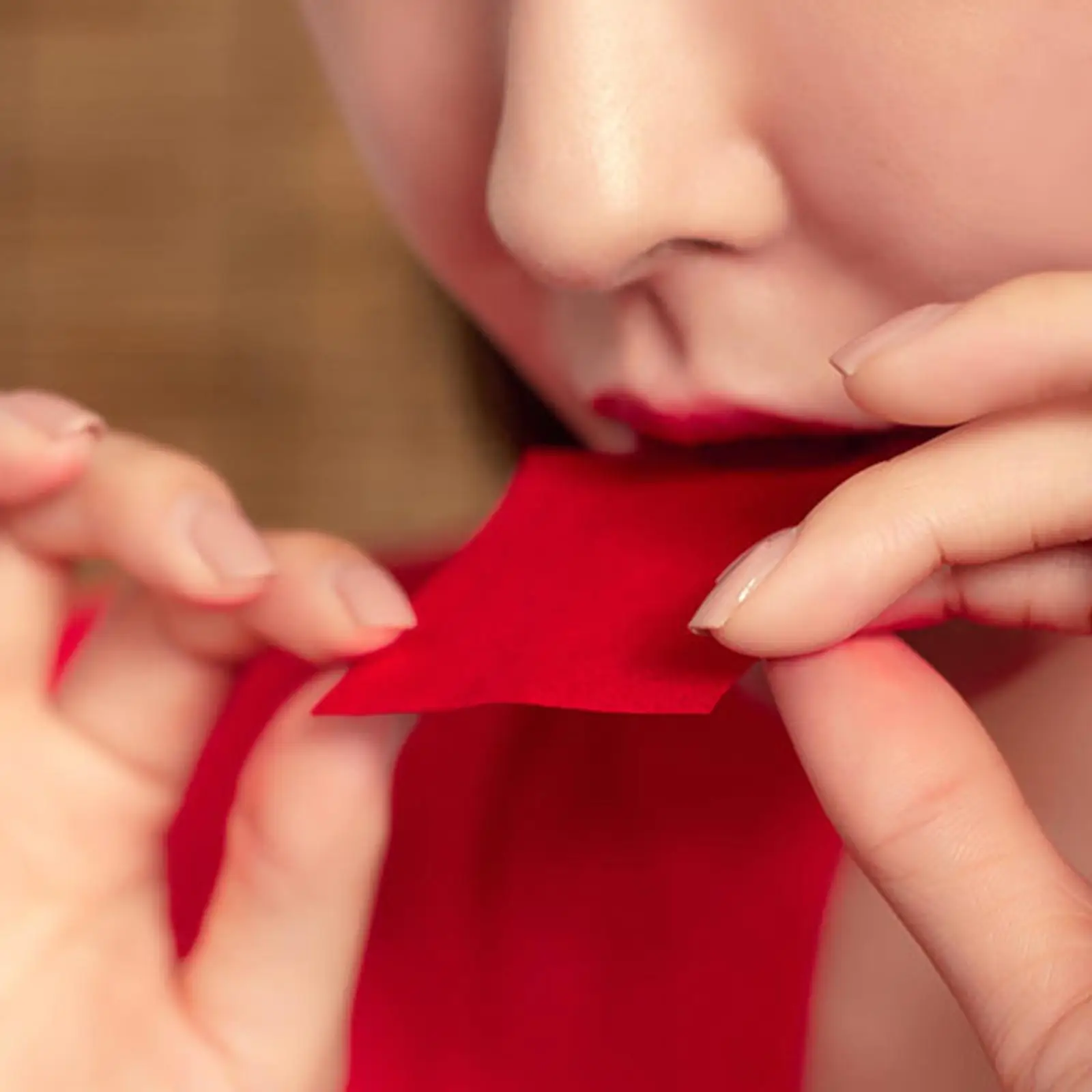 Chinese lippenstiftpapier Schoonheidsbenodigdheden Decor Feestartikelen Blush Paper voor familie