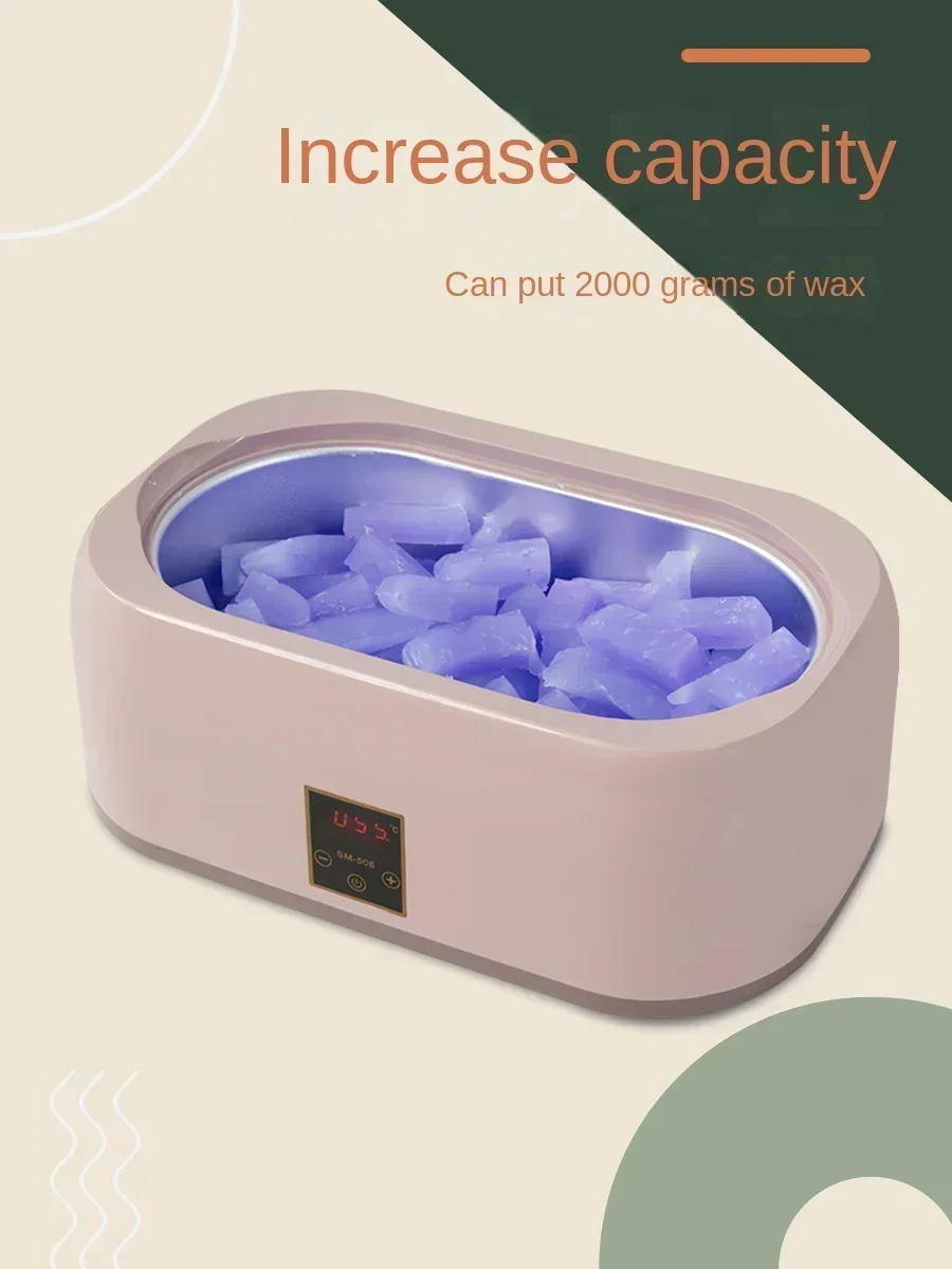 Máquina de cera manual para salão de beleza, 4000ml, máquina de terapia de cera manual, aquecedor de cera de mel, máquina de fusão doméstica, 220v