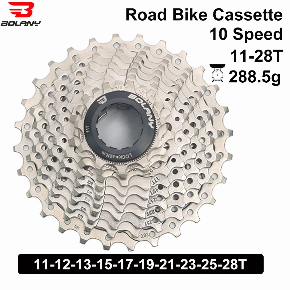

Кассета для шоссейного велосипеда Bolany, 10 скоростей, 11-28 зуб., велосипедный маховик свободного хода, сталь 10 s, велосипедный маховик, совместимый с ступицей Sram xXD, велосипедные детали