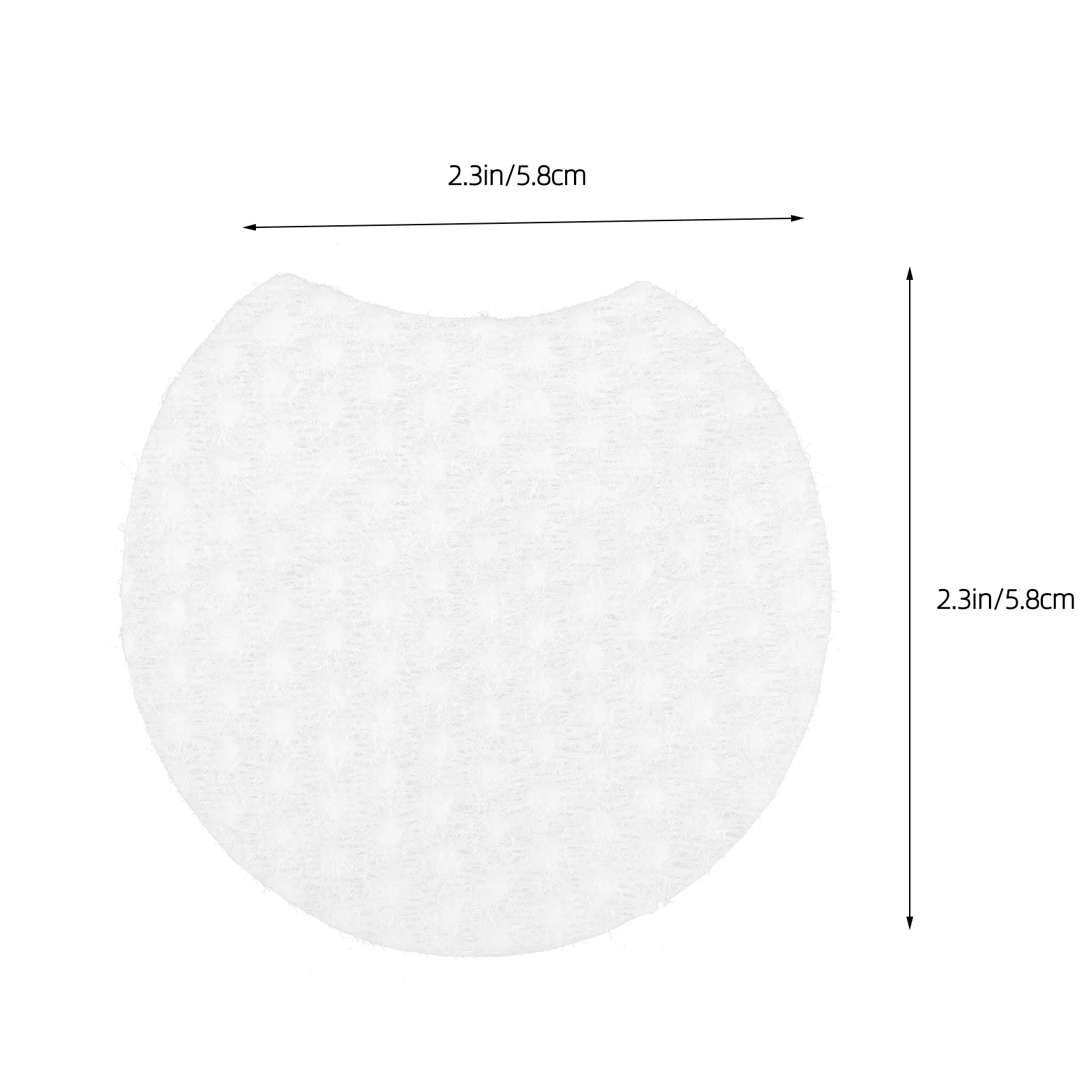 600 Stück Einweg-Make-up-Entferner-Pads, dicke, fusselfreie Baumwollrunden für die Gesichtsreinigung, geschmeidige Werkzeuge aus Vliesstoff