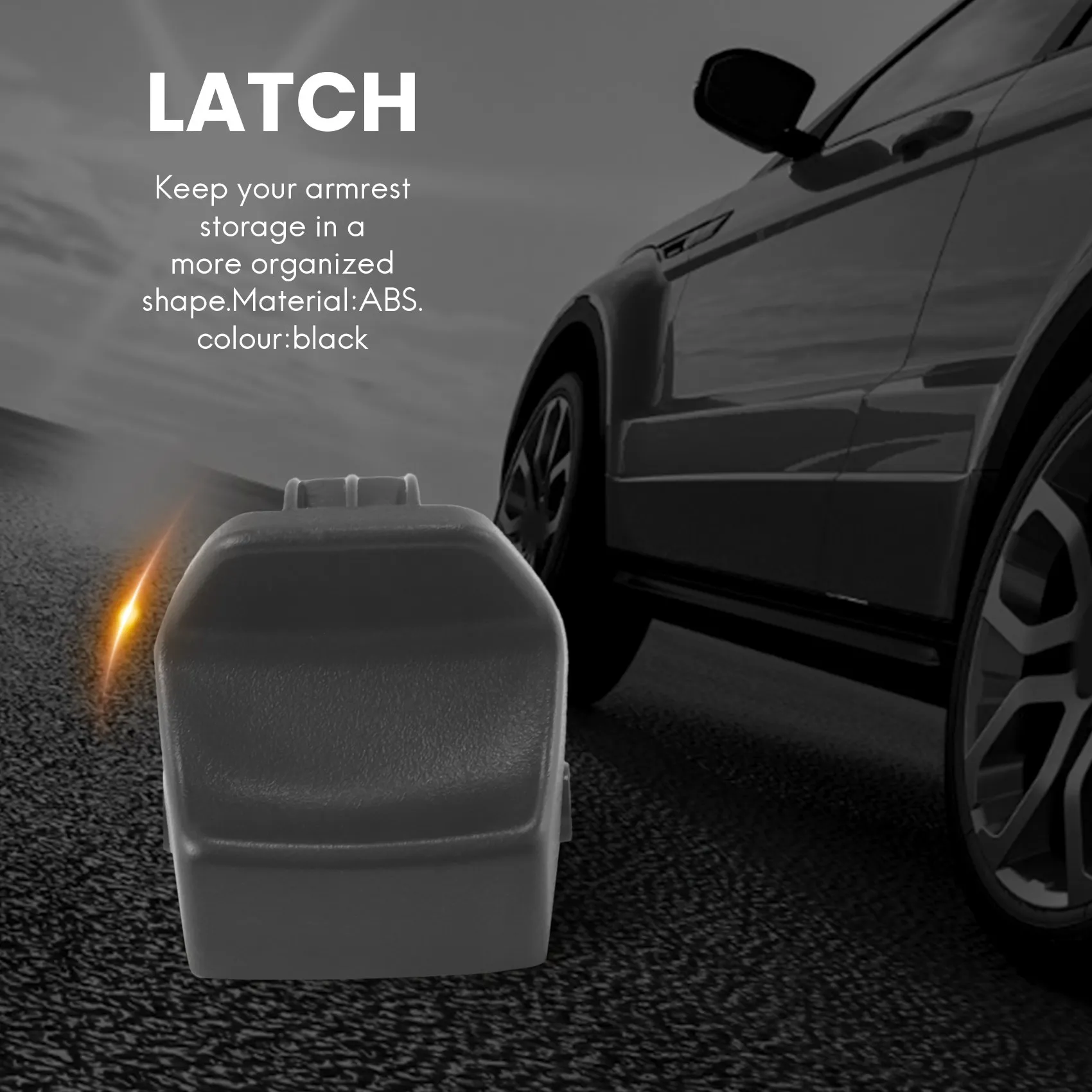 マツダCX-5,cx5,2013-2016, KA0G-64-45YA-02に適したセンターコンソールラッチロック