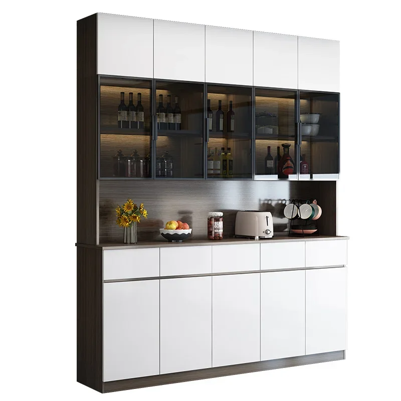 Wall Bar Cabinet Wine Decoration Display Antique Furniture Shelves Open Cabinets Full Kitchen Drinks Vitrine Accessories Luxury