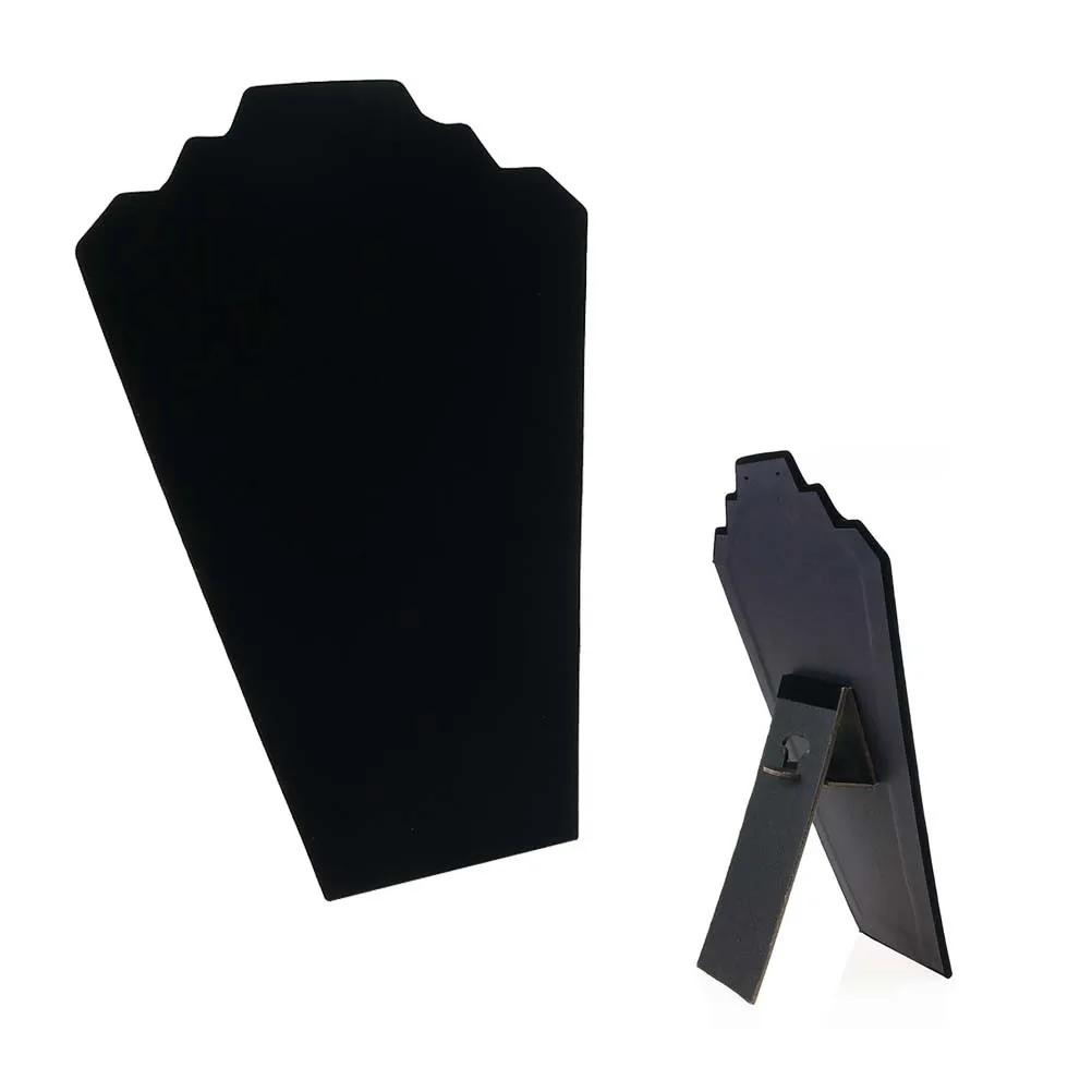 

1Pcs Elegant Black Jewelry Display Board with Bust Shape for Necklaces Bracelets Anklets Watches Home Store Organization