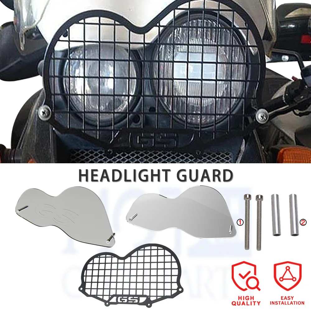 

R 1150 GS 1150GS ADV Motorcycle Head Lamp Light Headlamp Headlight Guard Protect Grill Cover For BMW R1150GS ADVENTURE 1999-2004