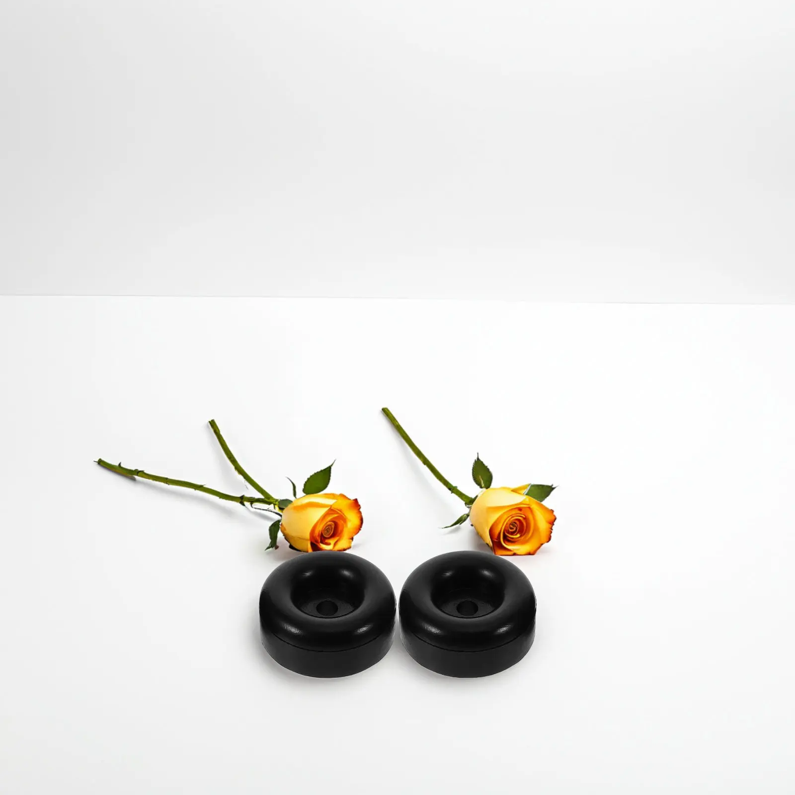 4Pcs Round Rubber Bumper Pads for Washer Vibration Control Trailer Ramp Door Stopper Industrial Equipment Protection Anti Noise