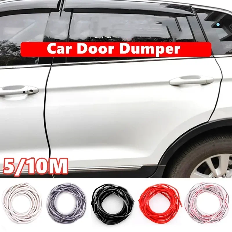 5m car anti-collision decorative strip universal U-shaped protection door side seal built-in steel plate anti-collision strip