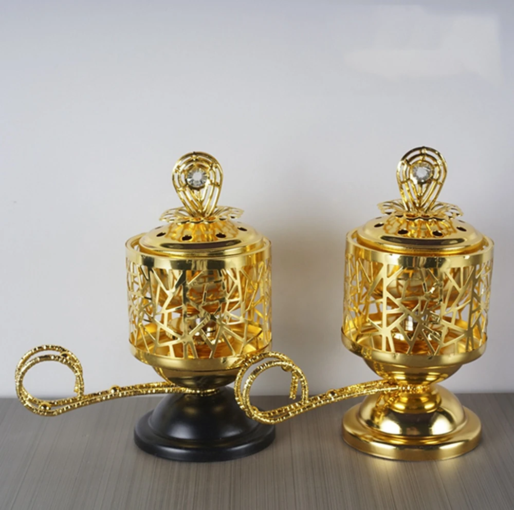 

Metal Incense Burner High Quality Arabic Style Home Decor Mini Coal Incense Burner