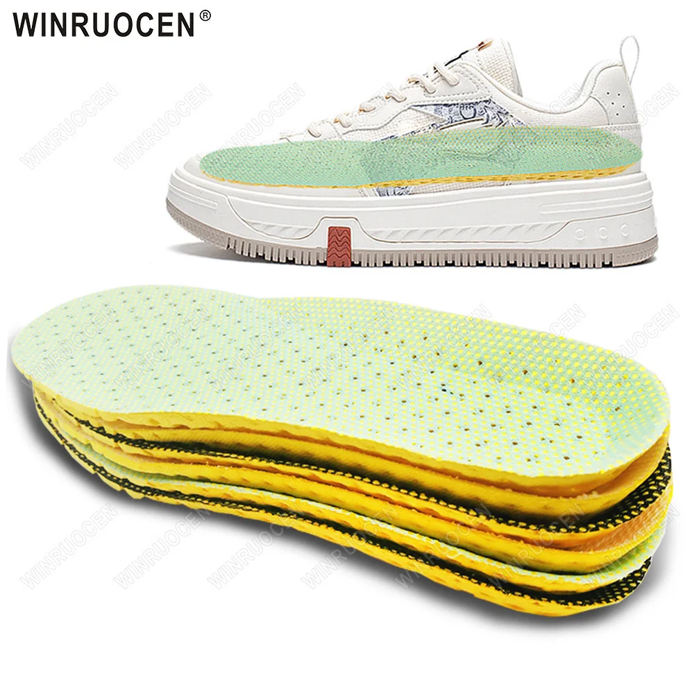 WINRUOCEN 2/4 PCS Orthopedic Memory Foam Inserts Unisex Brea