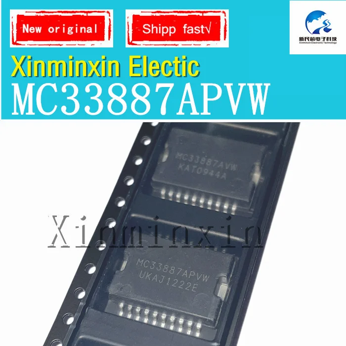 Chip IC SMD MC33887APVW MC33887 MC33887APVWR2 HSOP20 HSOP-20, nuevo y Original, 1 unidad por lote