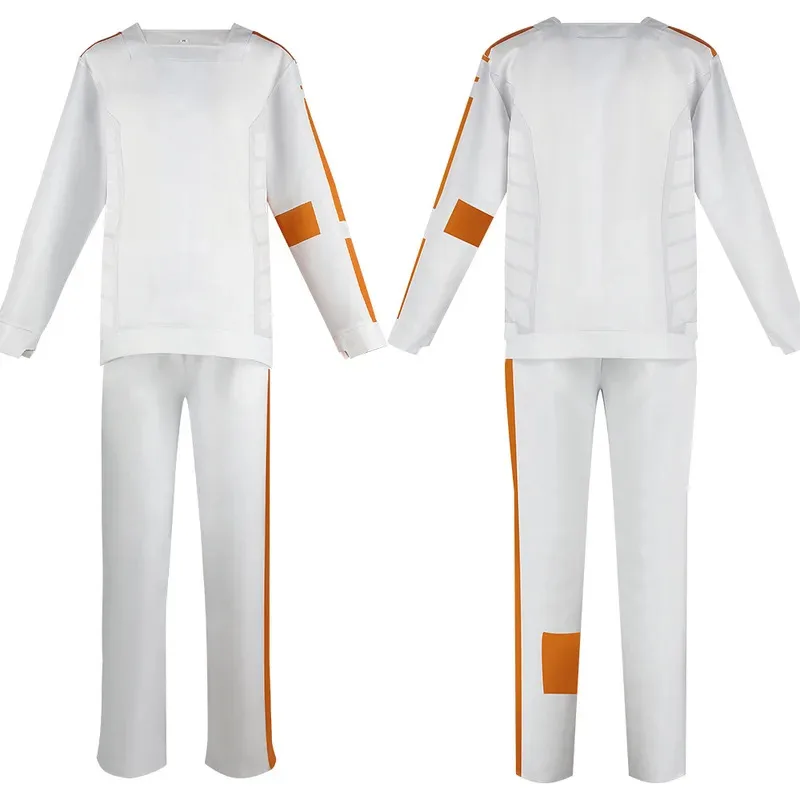 DY2025 أنيمي أندور سجين تأثيري بلوزات وسراويل زي الكبار تأثيري موحدة كينو لوي دعوى هالوين وتتسابق اكسسوارات الرجال ث