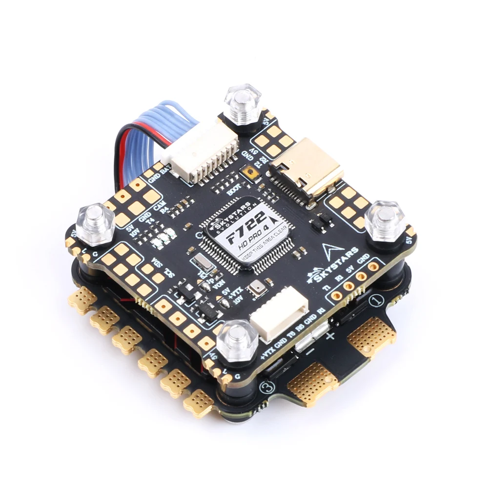 Skystars F7 Flight Controller FPV KM65 65A 4in1 ESC Jupiter AM-32 DShot1200 for FPV Racing Drone