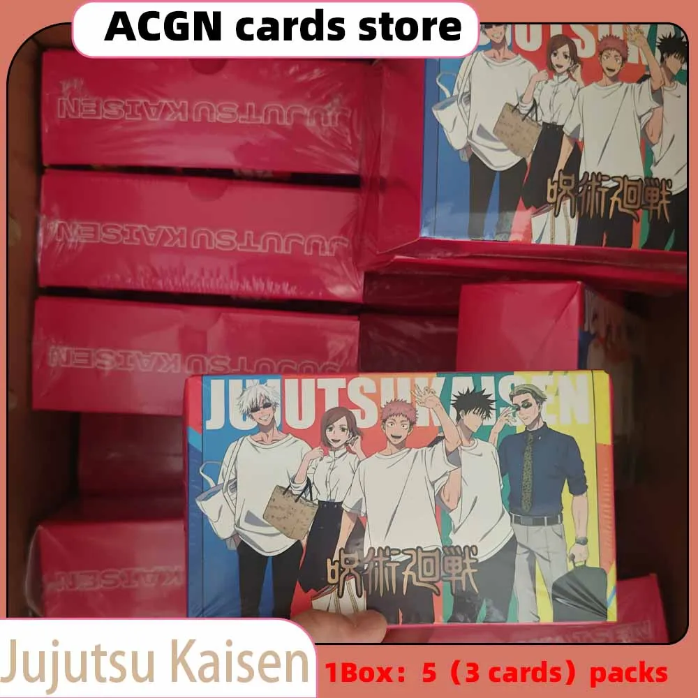 Jujutsu Kaisen Collection Card Gojo Satoru Acg Tcg Ccg card Anime Character Scenario Trend Character Battle Card Doujin Toys