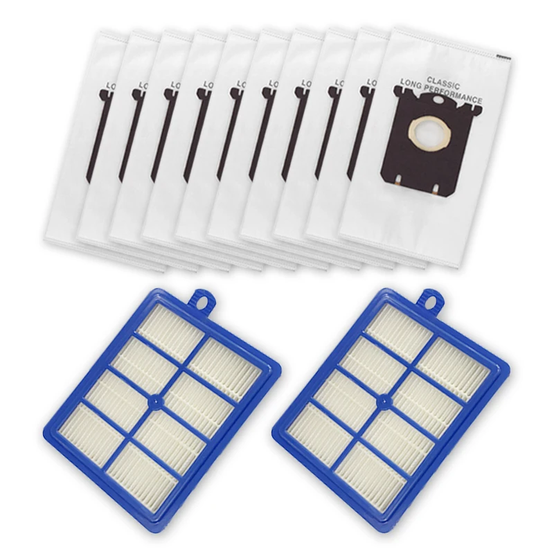 Substituição Sacos De Pó Filtro para Philips Aspirador, Acessórios Saco não-tecidos, FC8200, FC8300, FC9083, HR8350