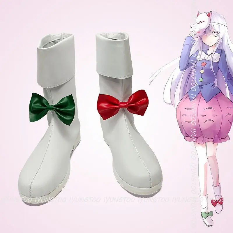 Hopeless Masquerade Hata no kokoro Anime Characters Shoe Cosplay Shoes Boots Party Costume Prop