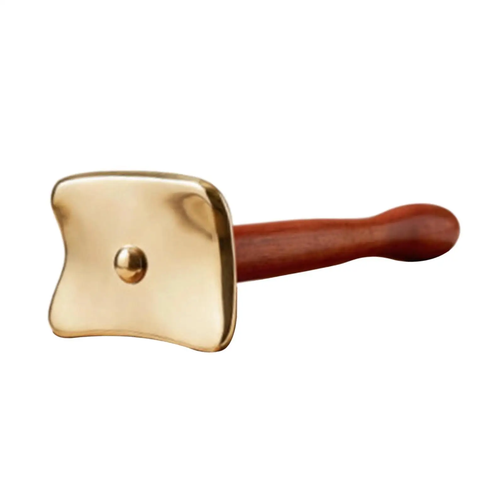 Gua Sha Board Brown Massage Plate Practical Wood for Home Use Multipurpose Comfortable Chinese Portable Traditional Ergonomic