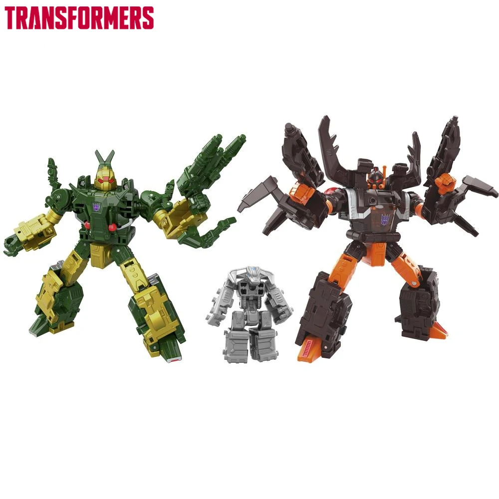 Transformers Legacy United Doom Destruction Collection Mayhem Attack Squad Converting Actionfigur 3er-Pack Chop Shop & Barrage